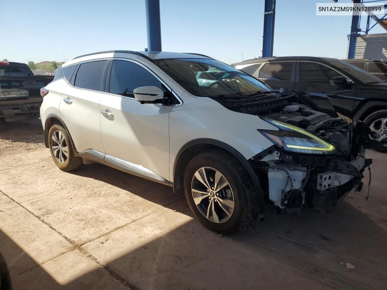 2019 Nissan Murano S VIN: 5N1AZ2MS9KN128899 Lot: 76109024