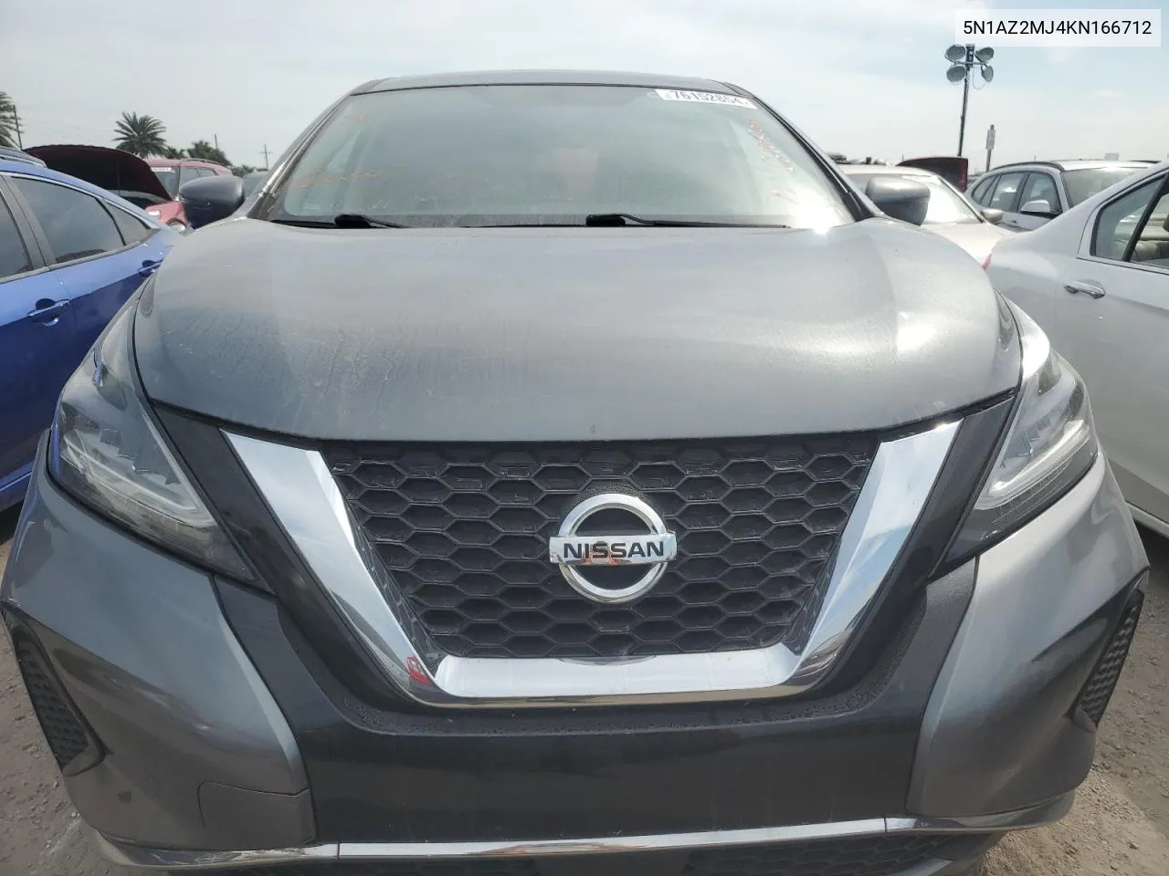 2019 Nissan Murano S VIN: 5N1AZ2MJ4KN166712 Lot: 76152854