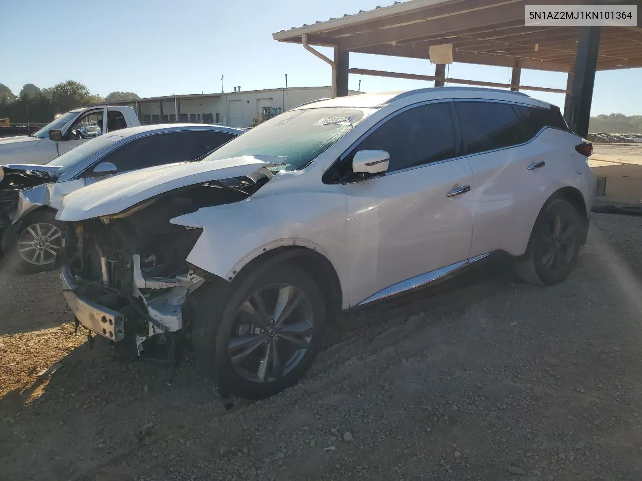 2019 Nissan Murano S VIN: 5N1AZ2MJ1KN101364 Lot: 76899744