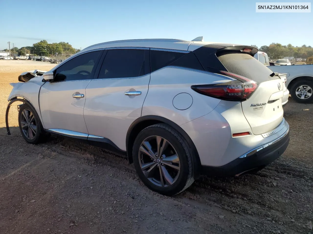 2019 Nissan Murano S VIN: 5N1AZ2MJ1KN101364 Lot: 76899744