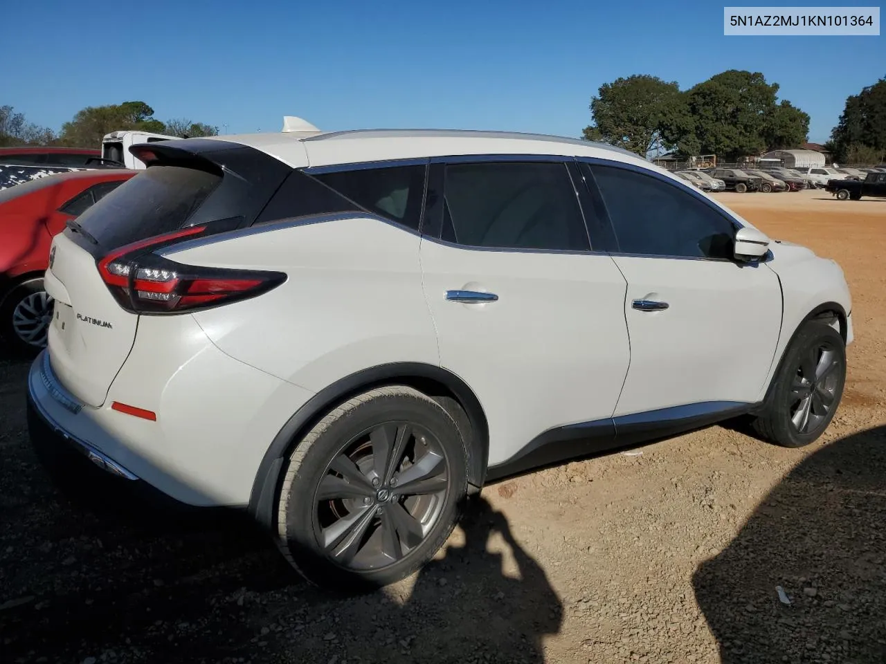 2019 Nissan Murano S VIN: 5N1AZ2MJ1KN101364 Lot: 76899744