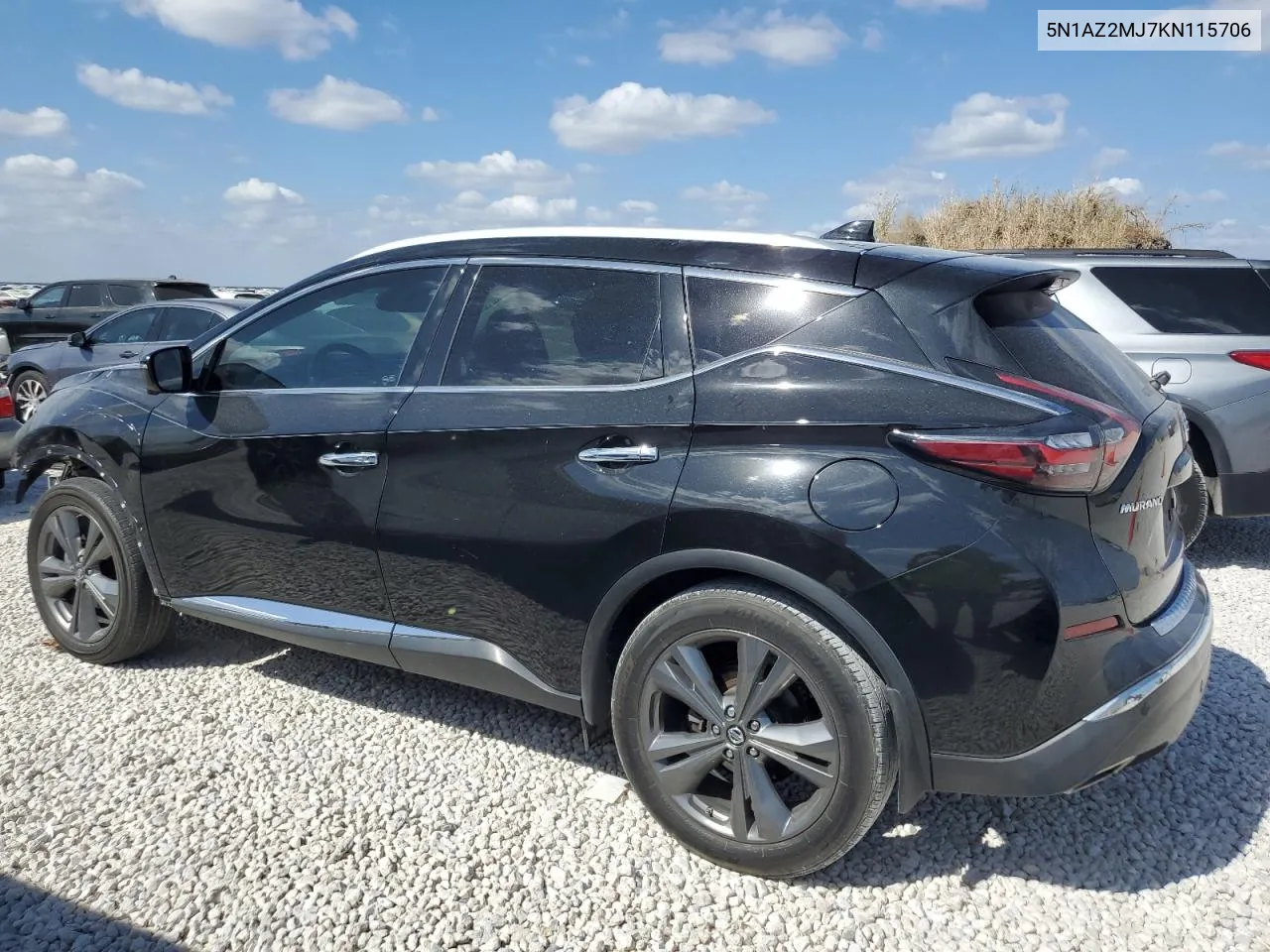 5N1AZ2MJ7KN115706 2019 Nissan Murano S