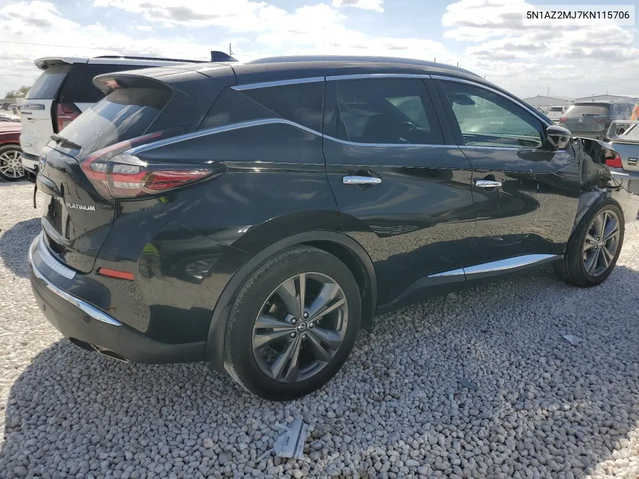 5N1AZ2MJ7KN115706 2019 Nissan Murano S