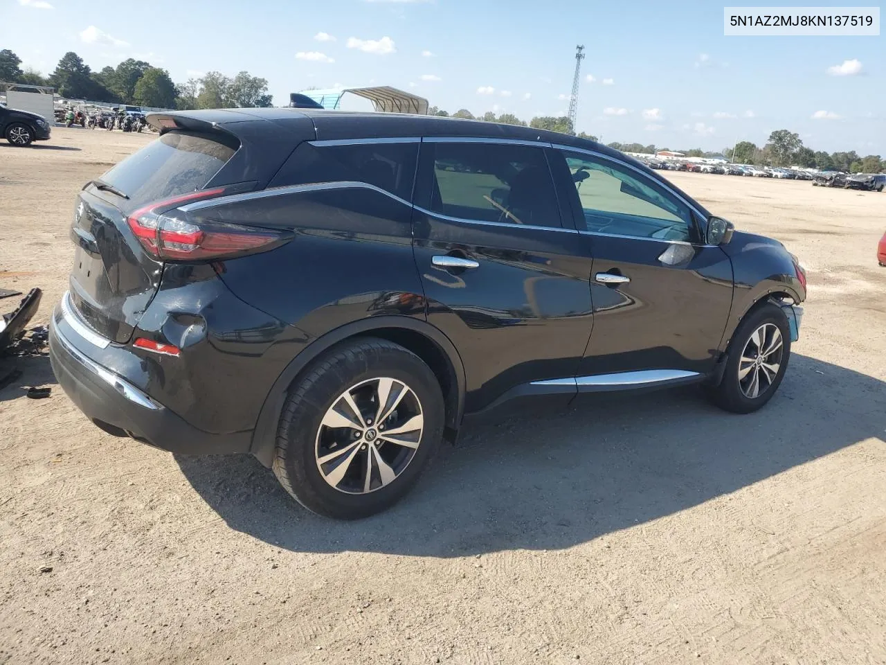 2019 Nissan Murano S VIN: 5N1AZ2MJ8KN137519 Lot: 78307184