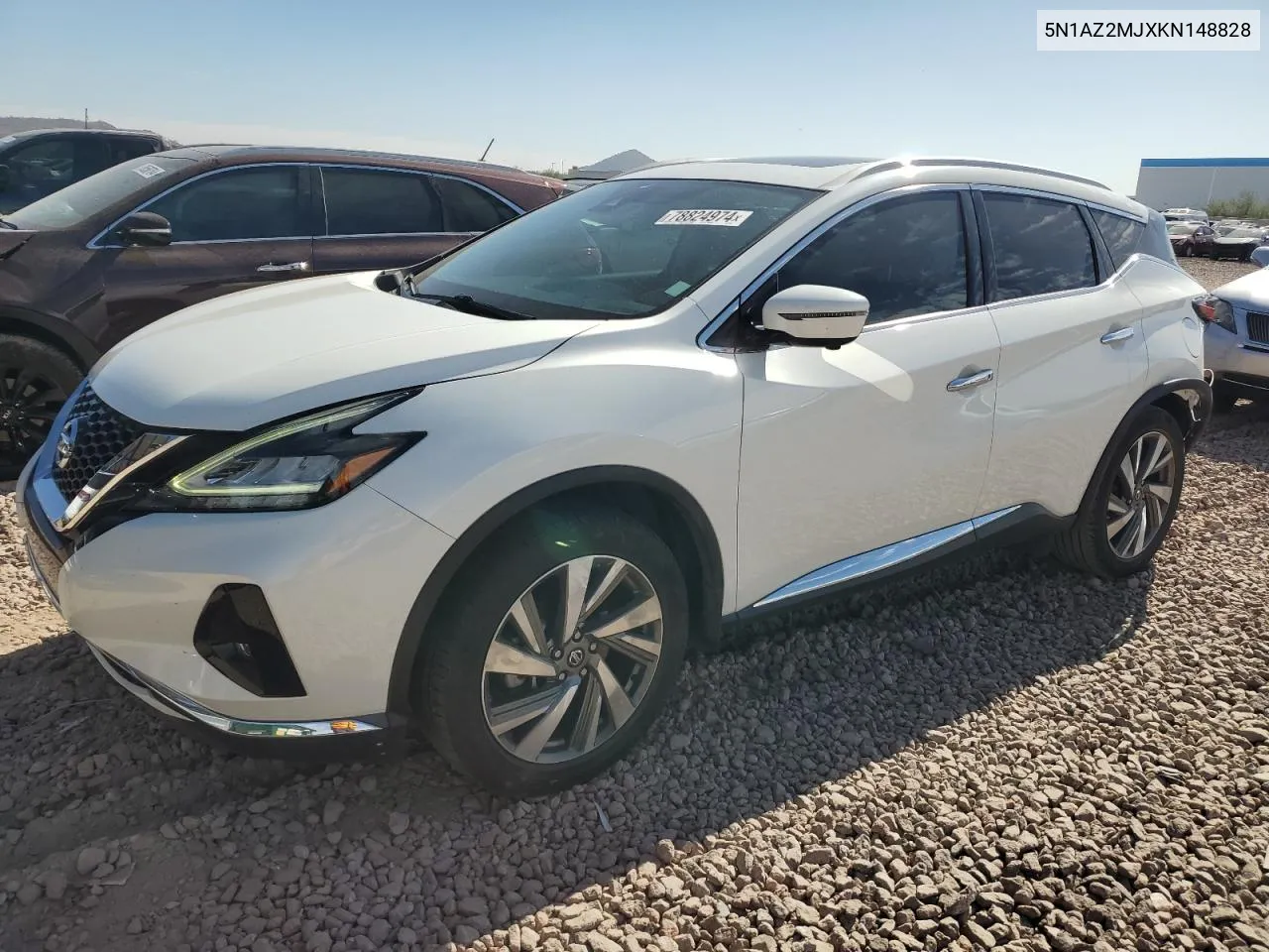 2019 Nissan Murano S VIN: 5N1AZ2MJXKN148828 Lot: 78824974