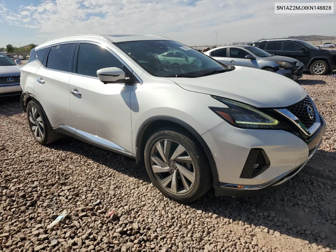 2019 Nissan Murano S VIN: 5N1AZ2MJXKN148828 Lot: 78824974