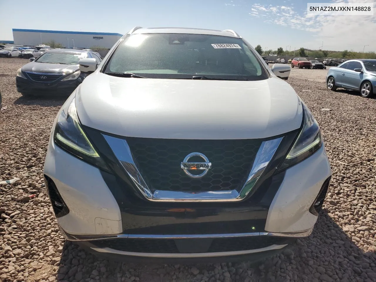 2019 Nissan Murano S VIN: 5N1AZ2MJXKN148828 Lot: 78824974