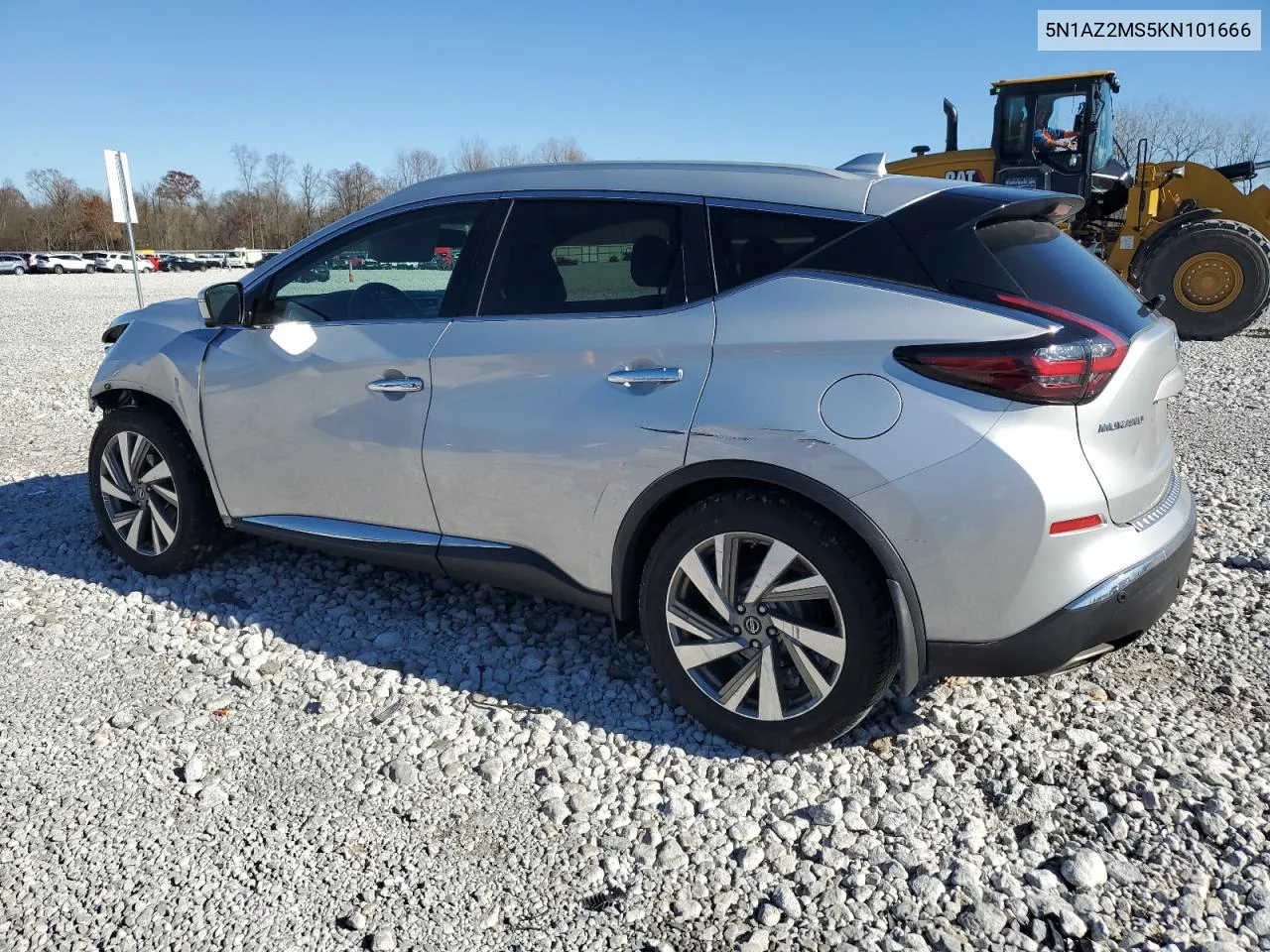 2019 Nissan Murano S VIN: 5N1AZ2MS5KN101666 Lot: 79284904