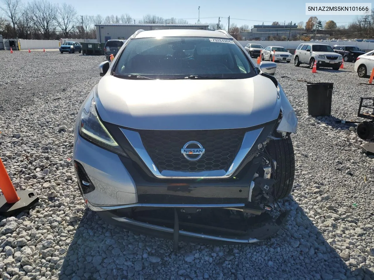 2019 Nissan Murano S VIN: 5N1AZ2MS5KN101666 Lot: 79284904