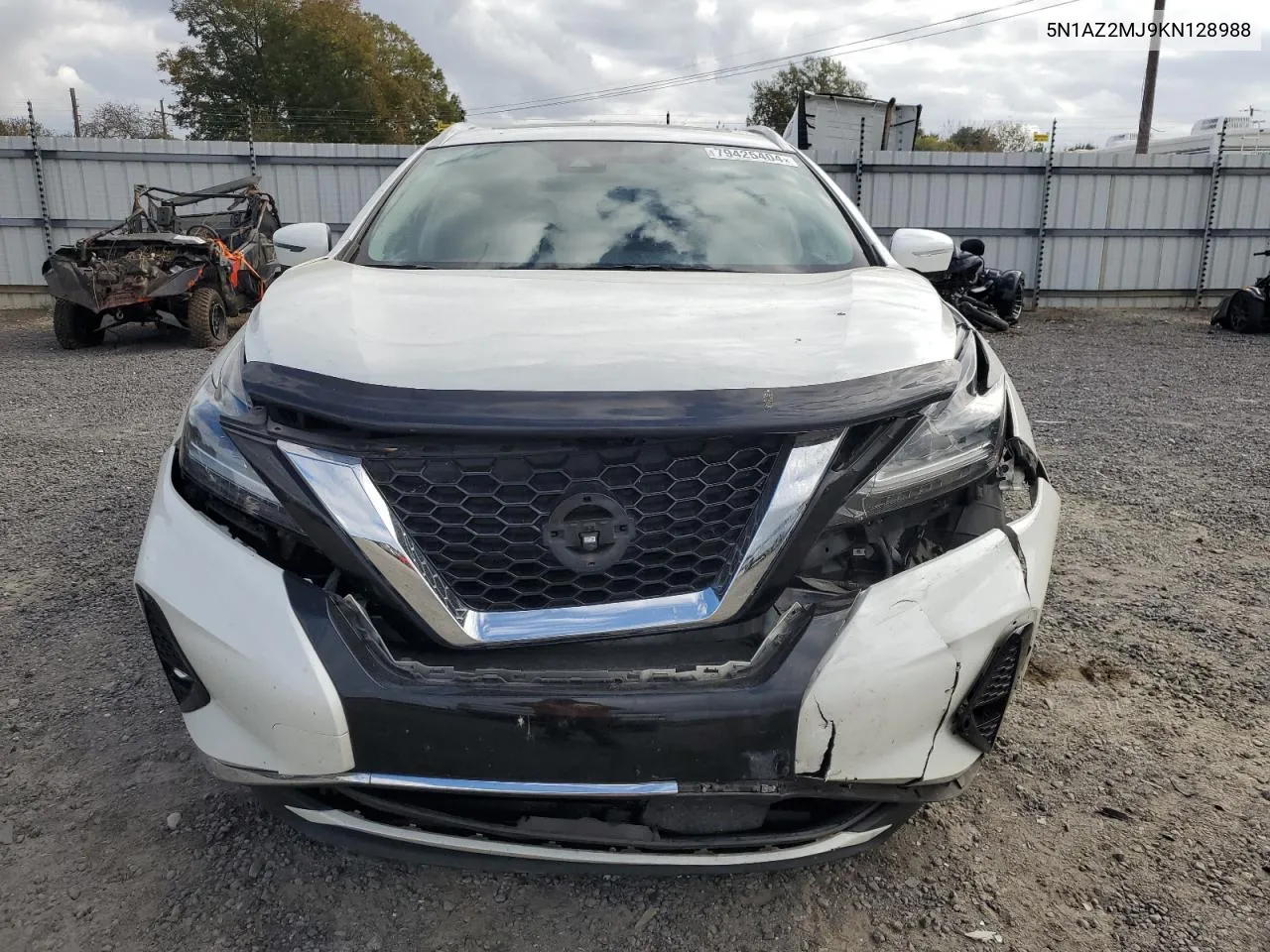 2019 Nissan Murano S VIN: 5N1AZ2MJ9KN128988 Lot: 79425404