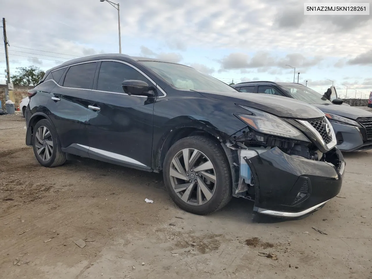 2019 Nissan Murano S VIN: 5N1AZ2MJ5KN128261 Lot: 80382874