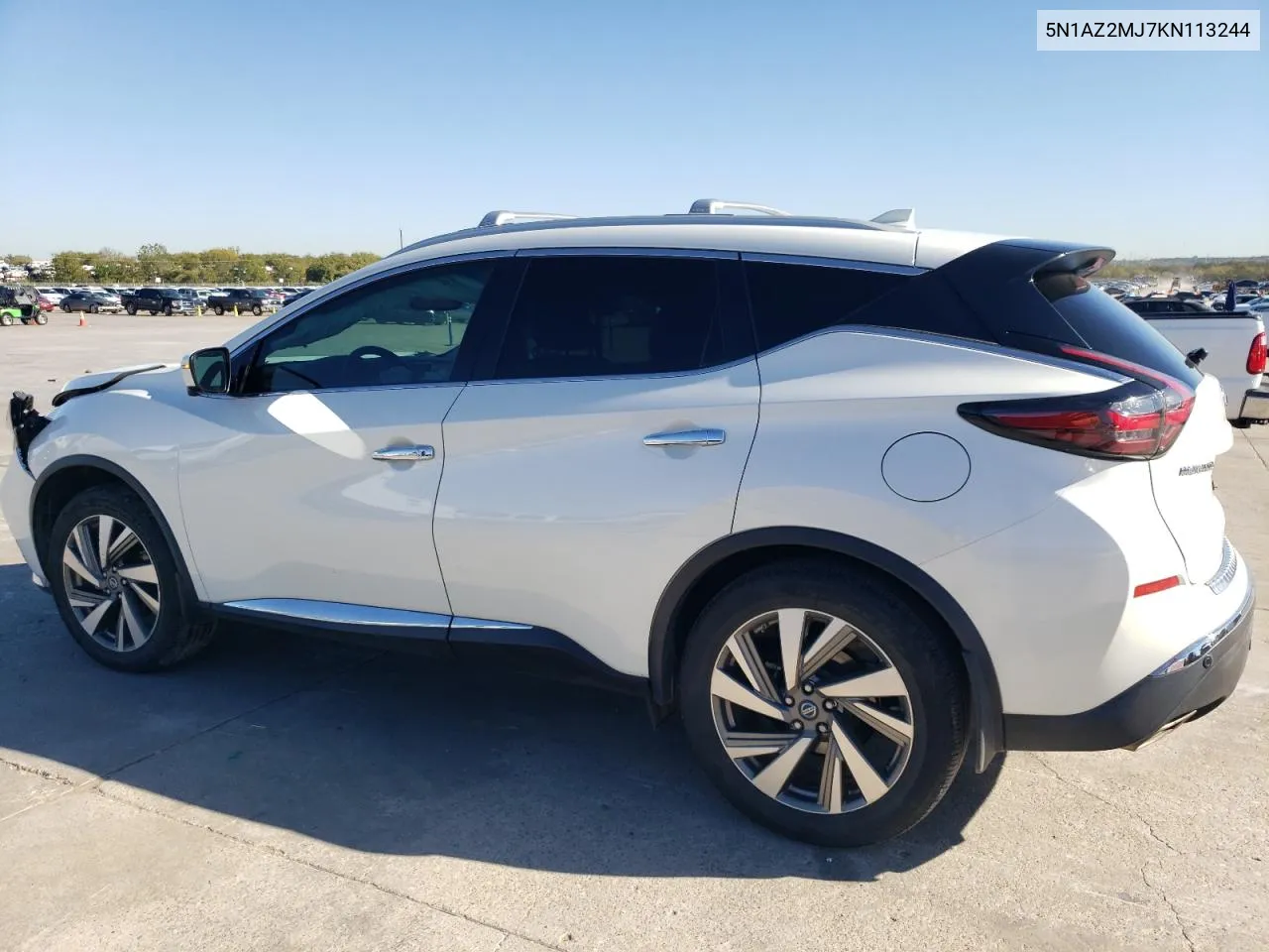 2019 Nissan Murano S VIN: 5N1AZ2MJ7KN113244 Lot: 81414414