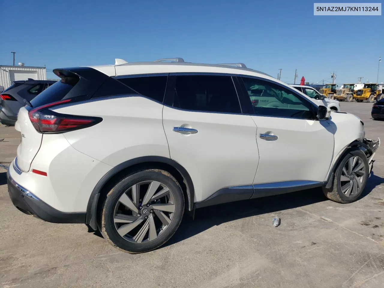 2019 Nissan Murano S VIN: 5N1AZ2MJ7KN113244 Lot: 81414414