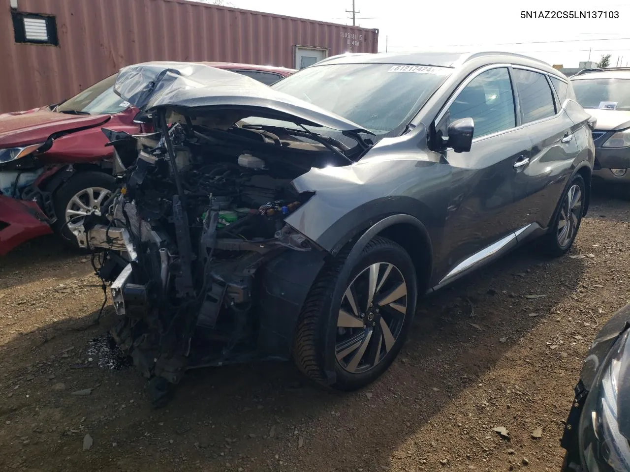 5N1AZ2CS5LN137103 2020 Nissan Murano Sl