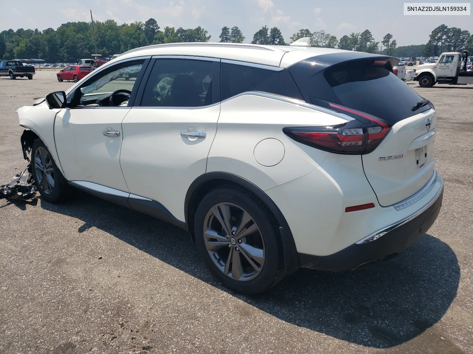 5N1AZ2DJ5LN159334 2020 Nissan Murano Platinum