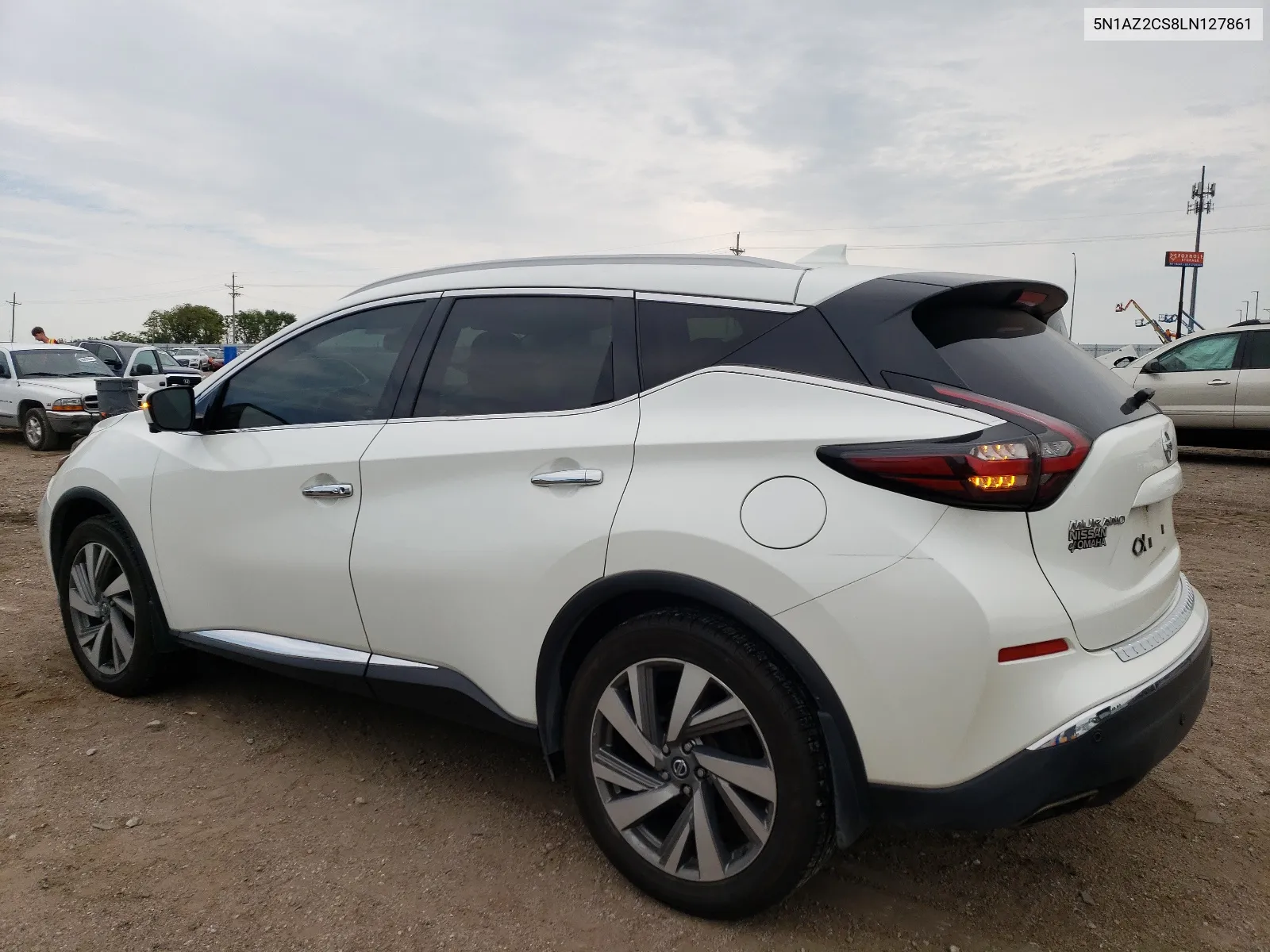 2020 Nissan Murano Sl VIN: 5N1AZ2CS8LN127861 Lot: 66571574