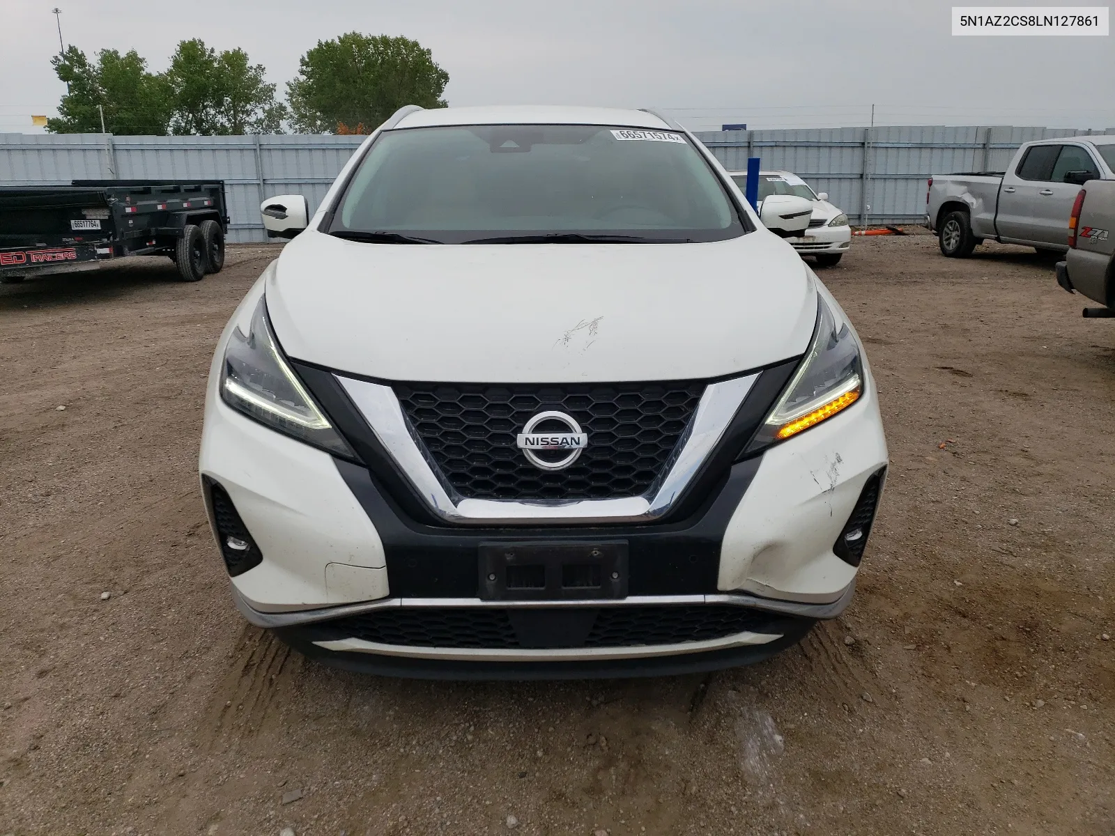 2020 Nissan Murano Sl VIN: 5N1AZ2CS8LN127861 Lot: 66571574