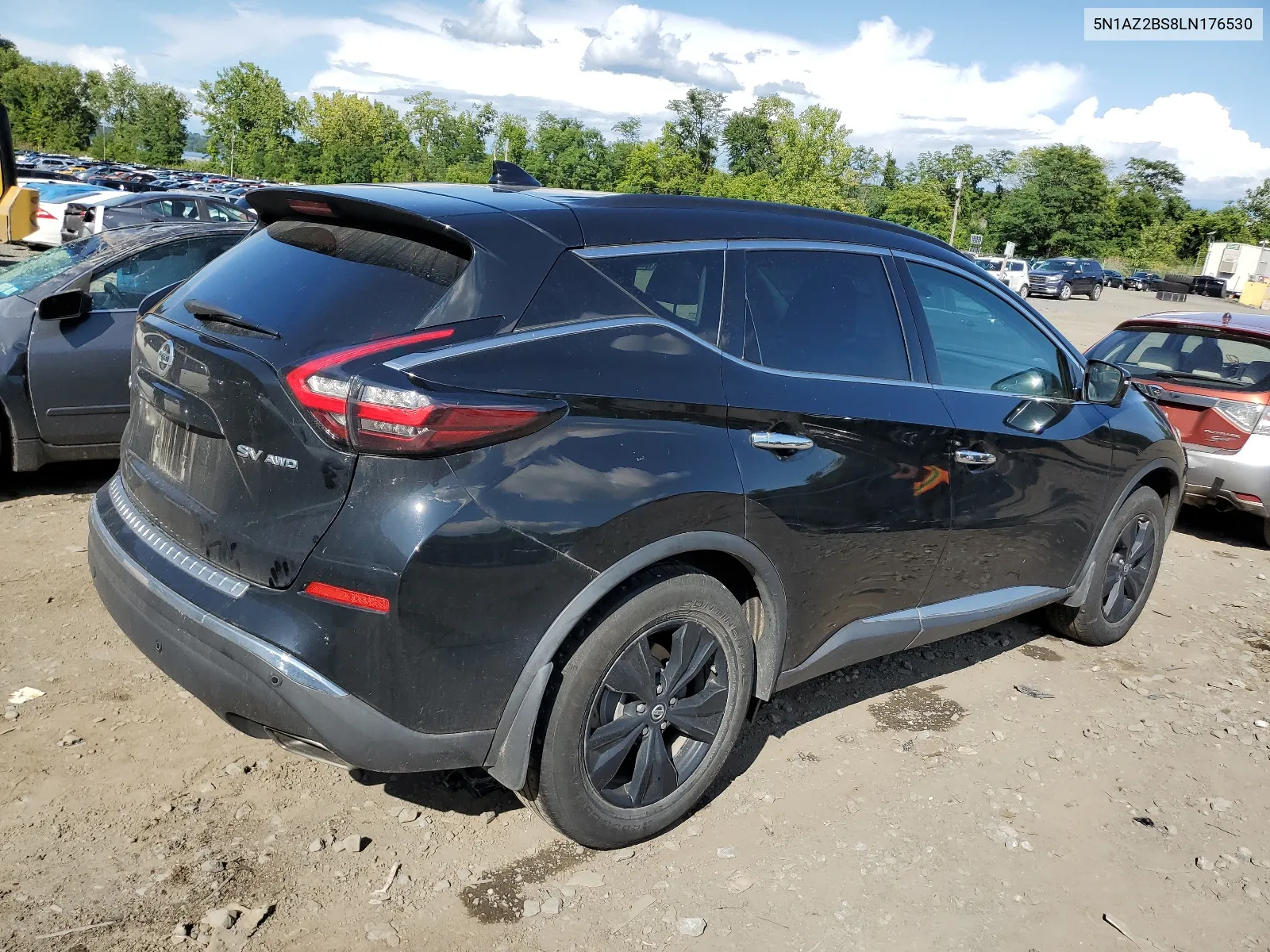 5N1AZ2BS8LN176530 2020 Nissan Murano Sv