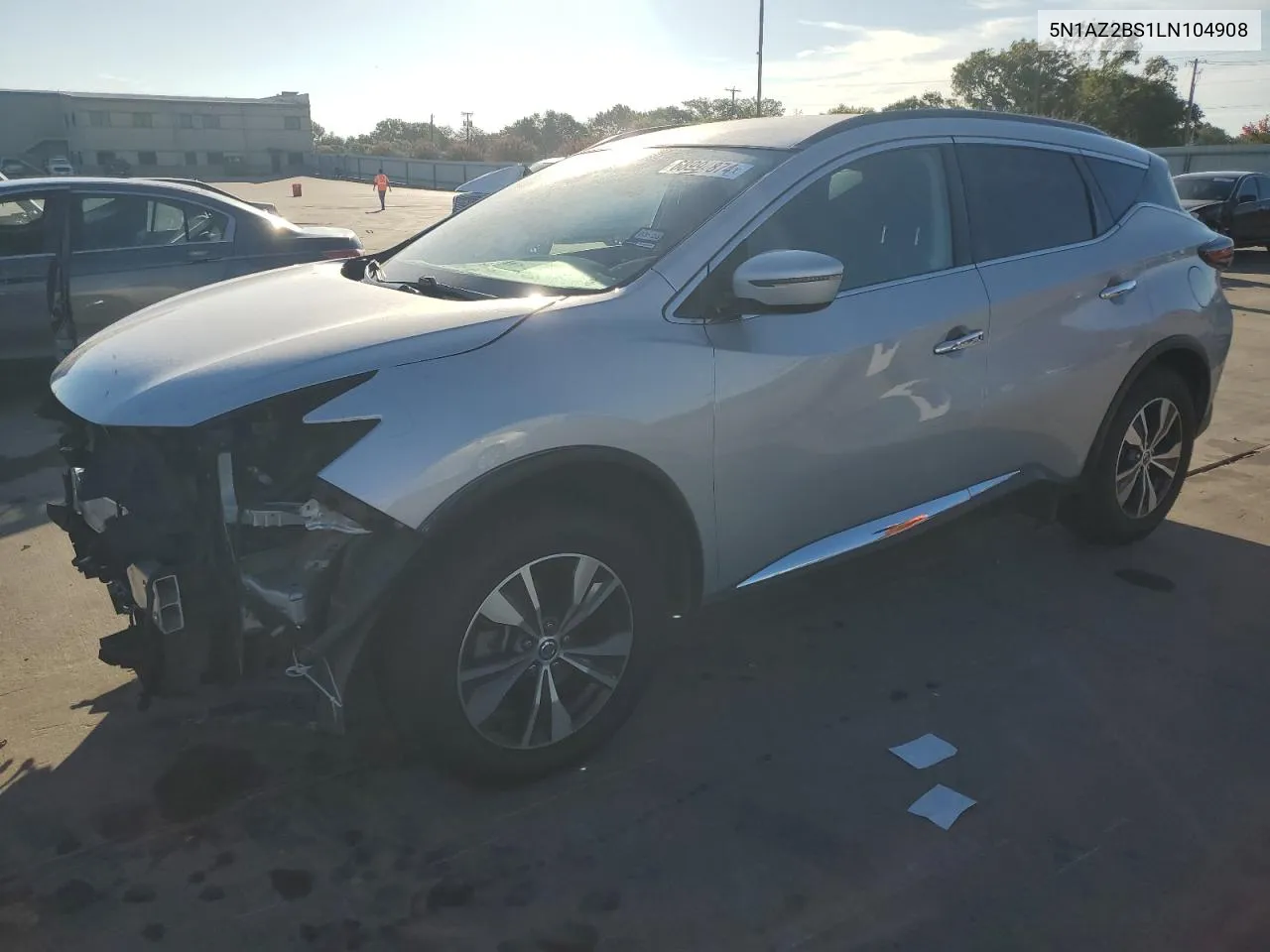 2020 Nissan Murano Sv VIN: 5N1AZ2BS1LN104908 Lot: 68994874