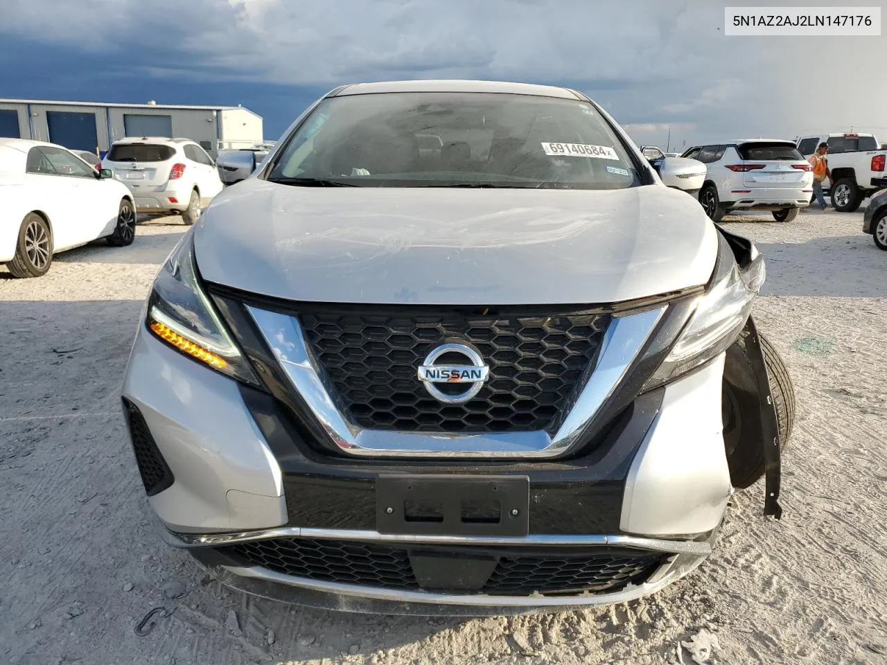 2020 Nissan Murano S VIN: 5N1AZ2AJ2LN147176 Lot: 69140684