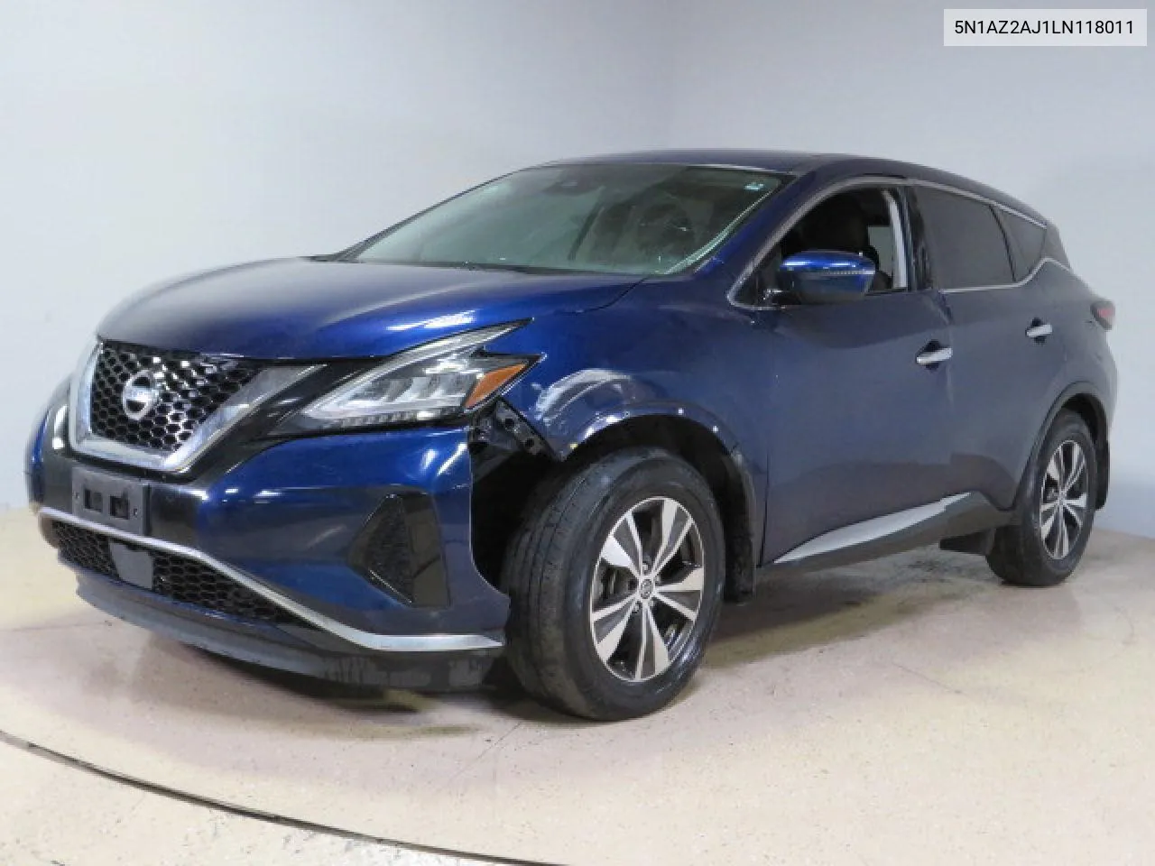 2020 Nissan Murano S VIN: 5N1AZ2AJ1LN118011 Lot: 70250604