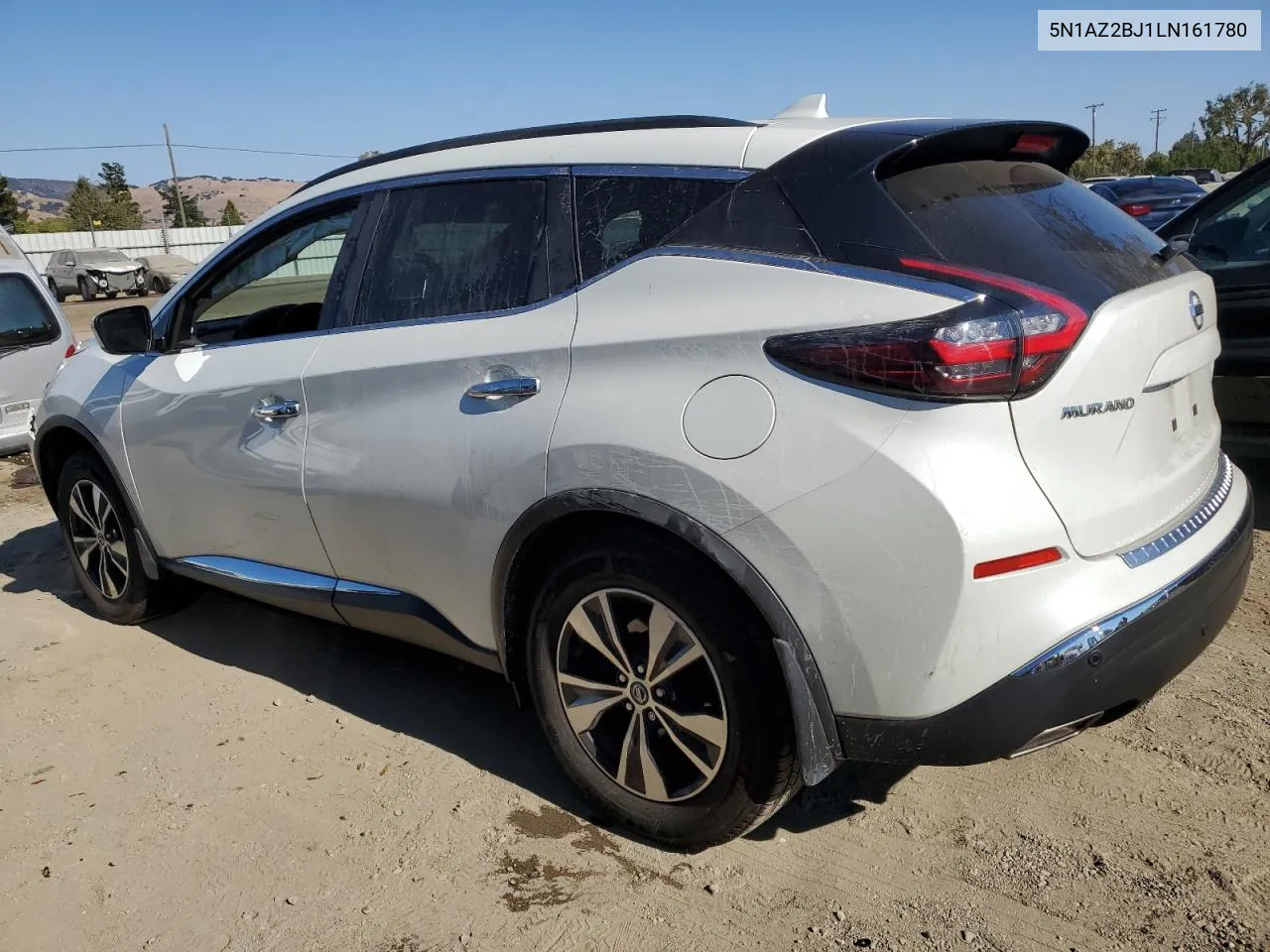 2020 Nissan Murano Sv VIN: 5N1AZ2BJ1LN161780 Lot: 70456844