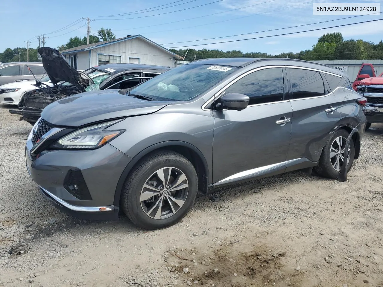 2020 Nissan Murano Sv VIN: 5N1AZ2BJ9LN124928 Lot: 70502444