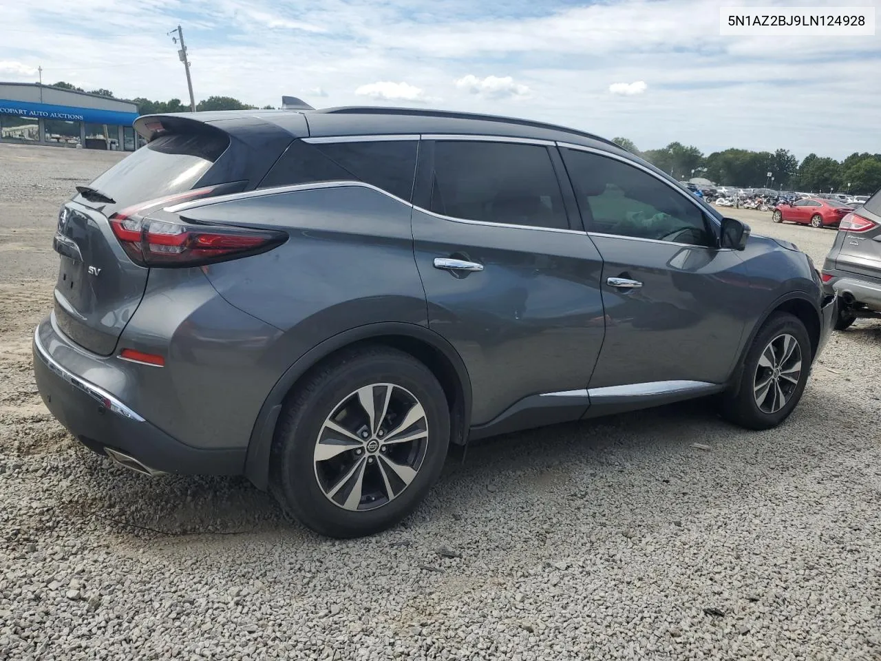 2020 Nissan Murano Sv VIN: 5N1AZ2BJ9LN124928 Lot: 70502444