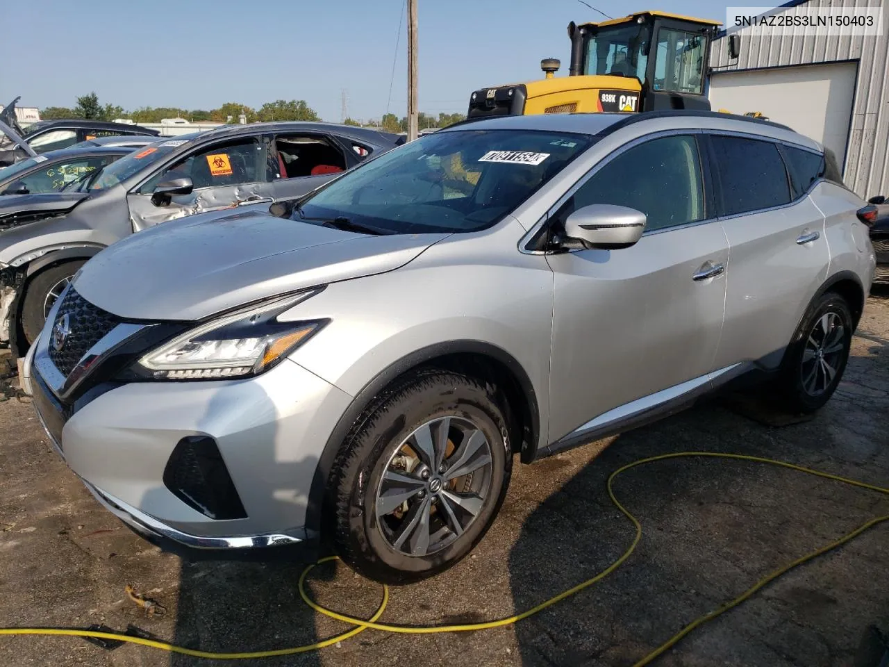 2020 Nissan Murano Sv VIN: 5N1AZ2BS3LN150403 Lot: 70911554