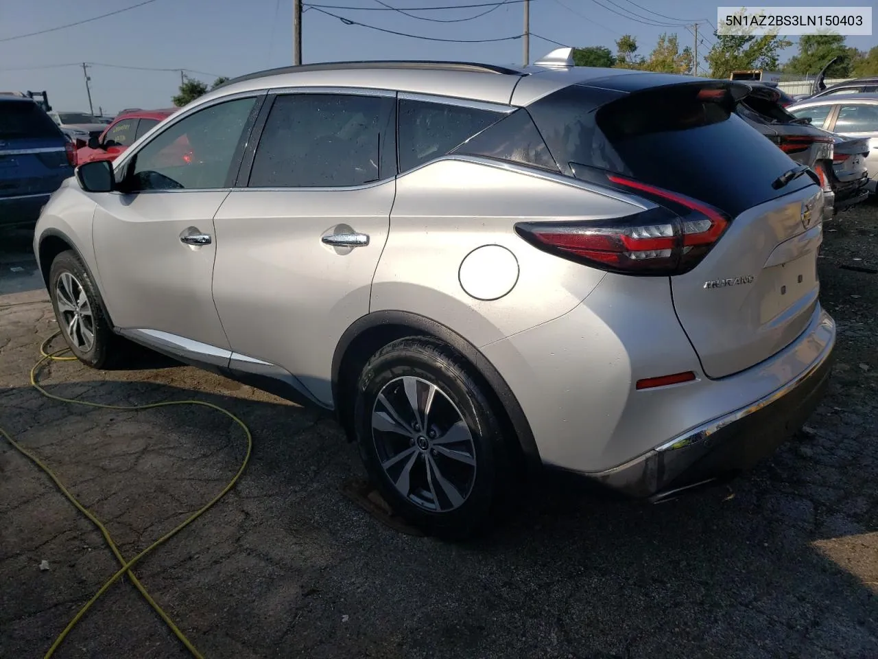 2020 Nissan Murano Sv VIN: 5N1AZ2BS3LN150403 Lot: 70911554