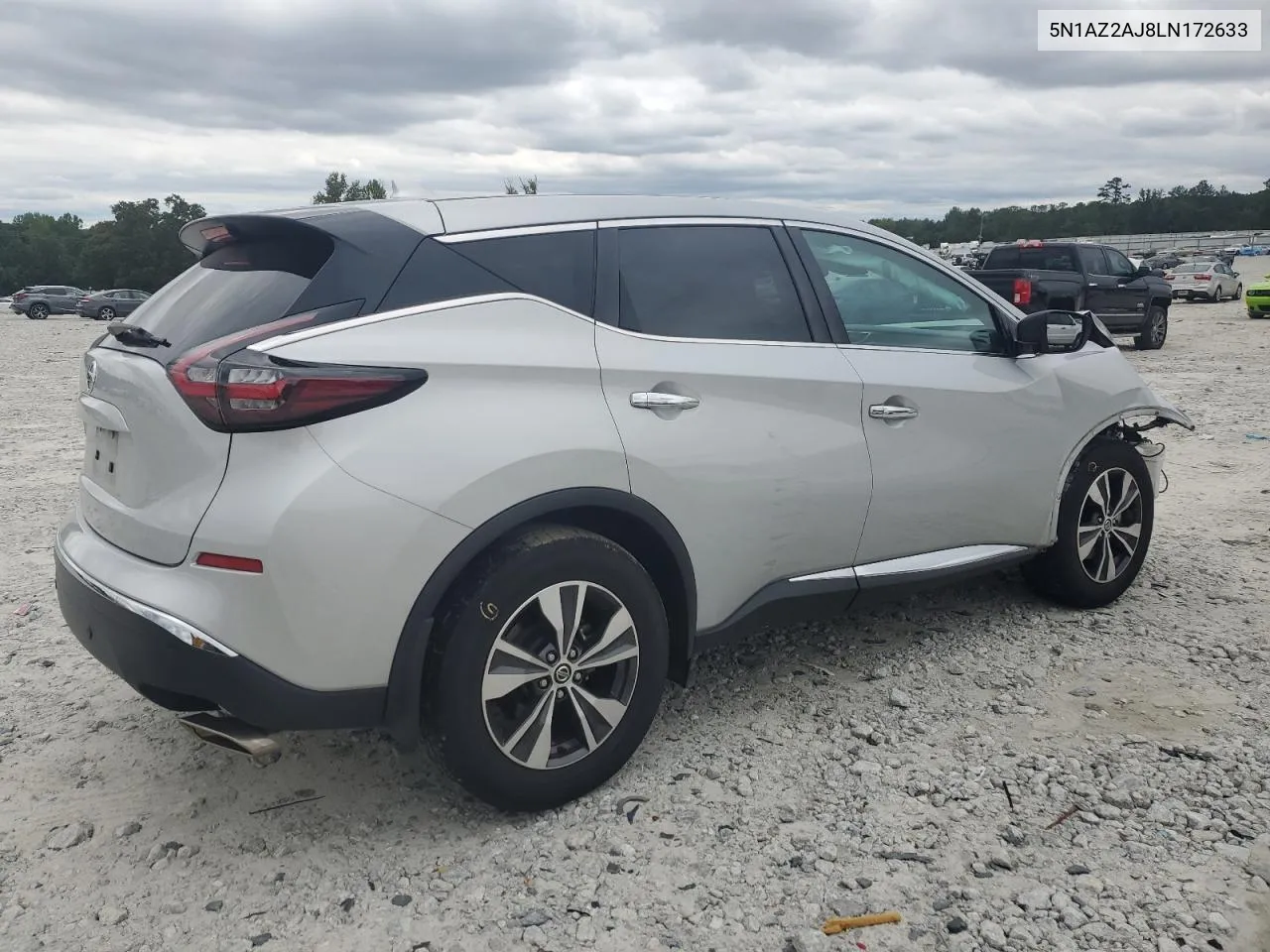 5N1AZ2AJ8LN172633 2020 Nissan Murano S