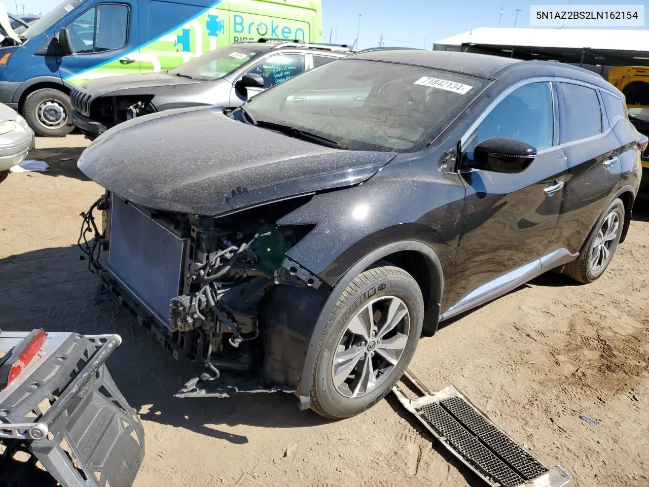 5N1AZ2BS2LN162154 2020 Nissan Murano Sv