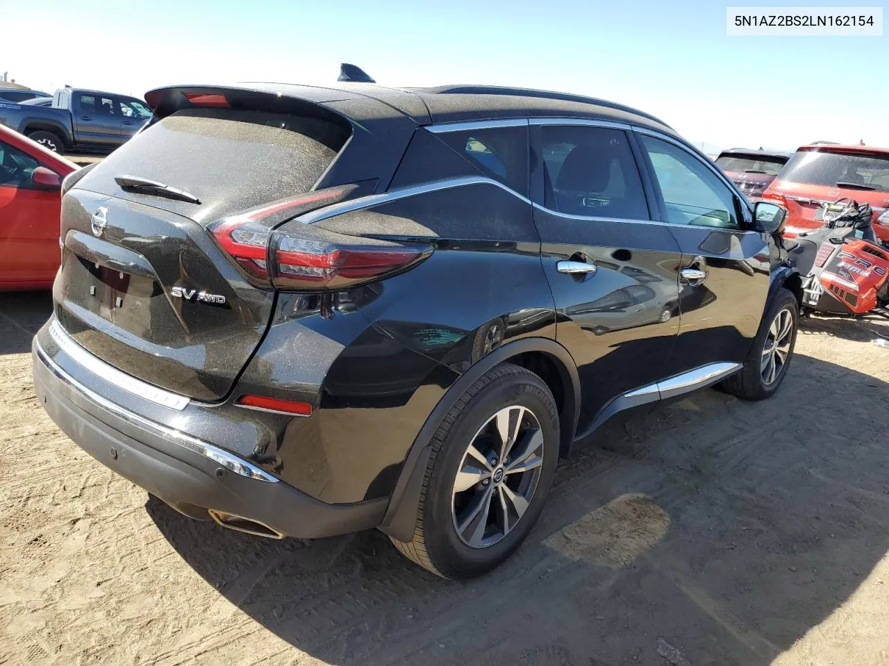 5N1AZ2BS2LN162154 2020 Nissan Murano Sv