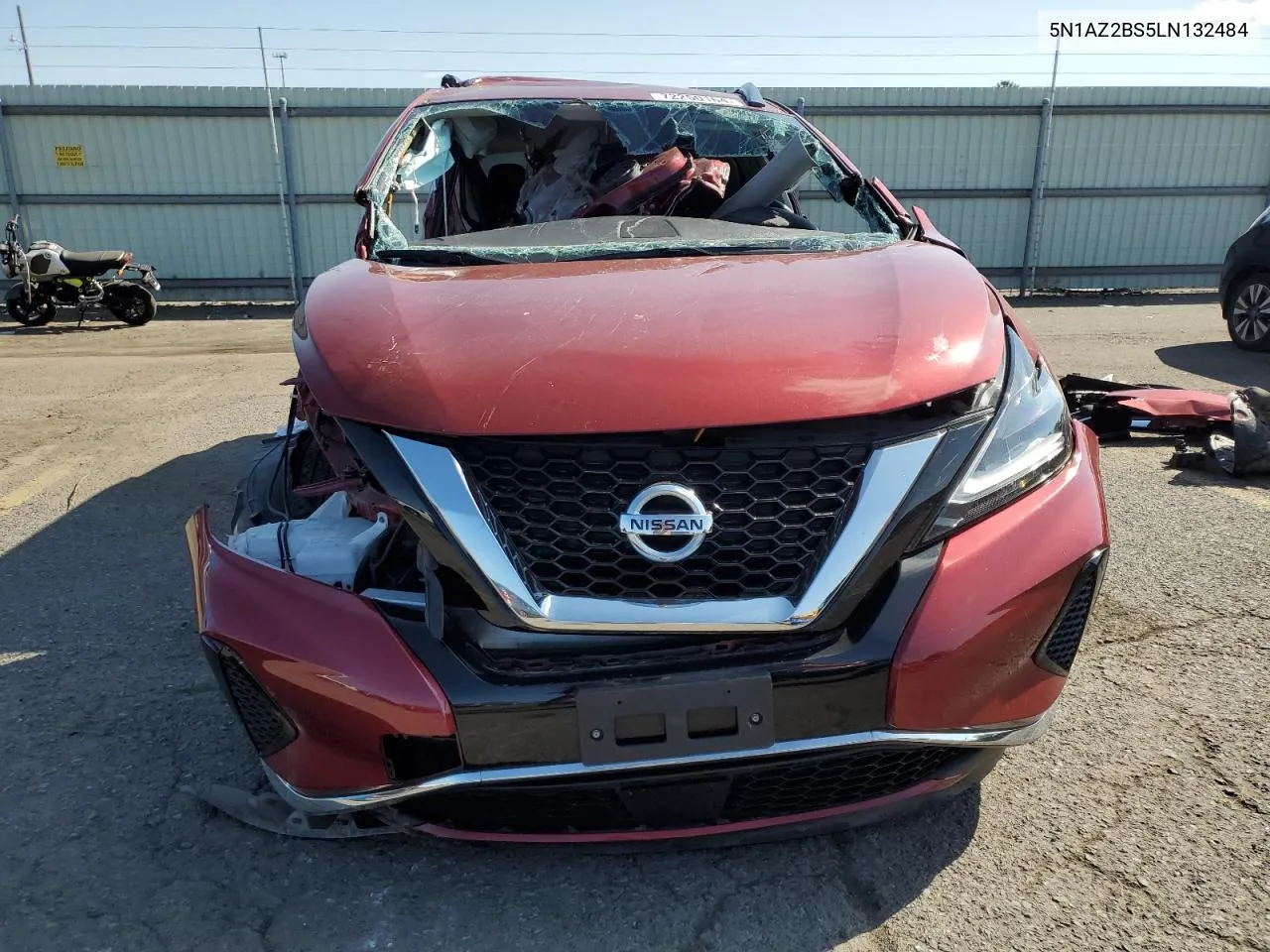 5N1AZ2BS5LN132484 2020 Nissan Murano Sv