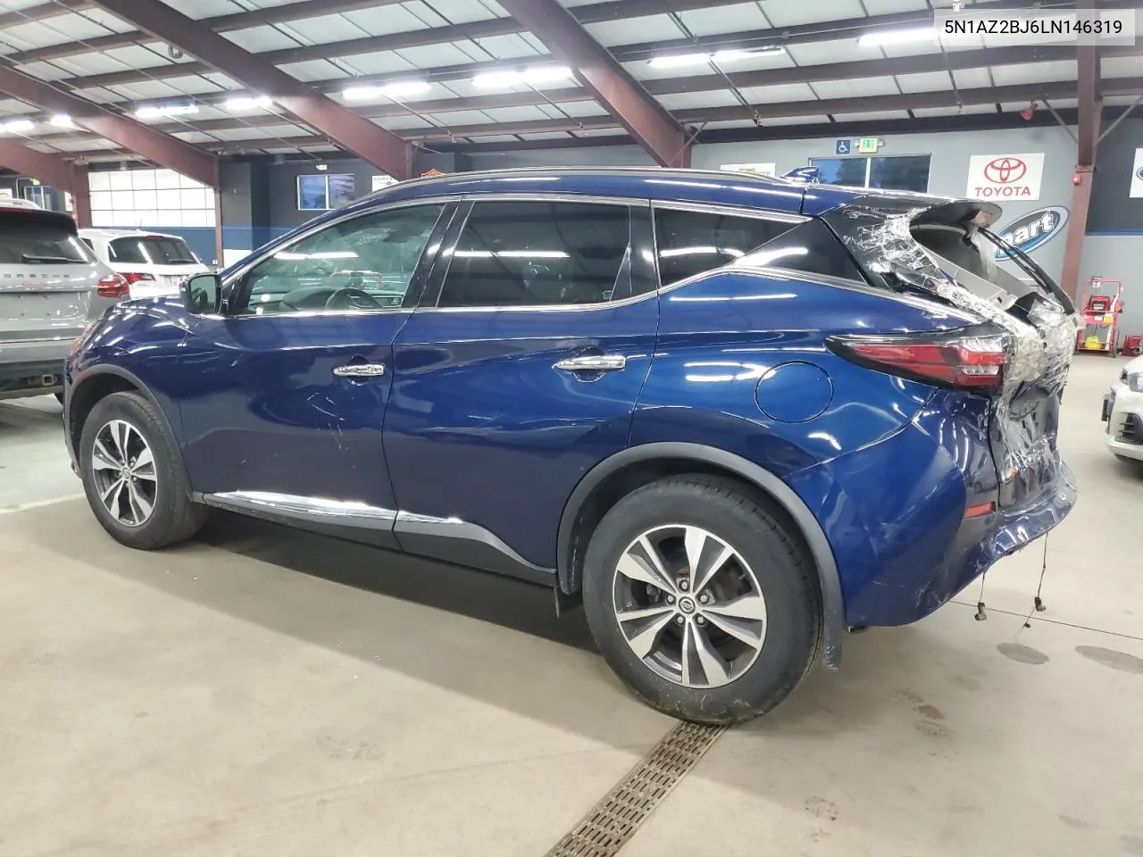 2020 Nissan Murano Sv VIN: 5N1AZ2BJ6LN146319 Lot: 72318094