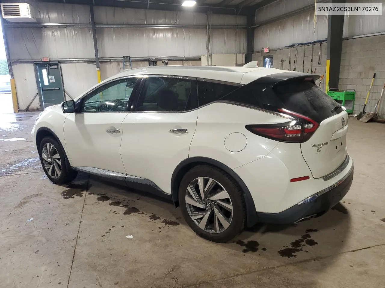 2020 Nissan Murano Sl VIN: 5N1AZ2CS3LN170276 Lot: 72800404