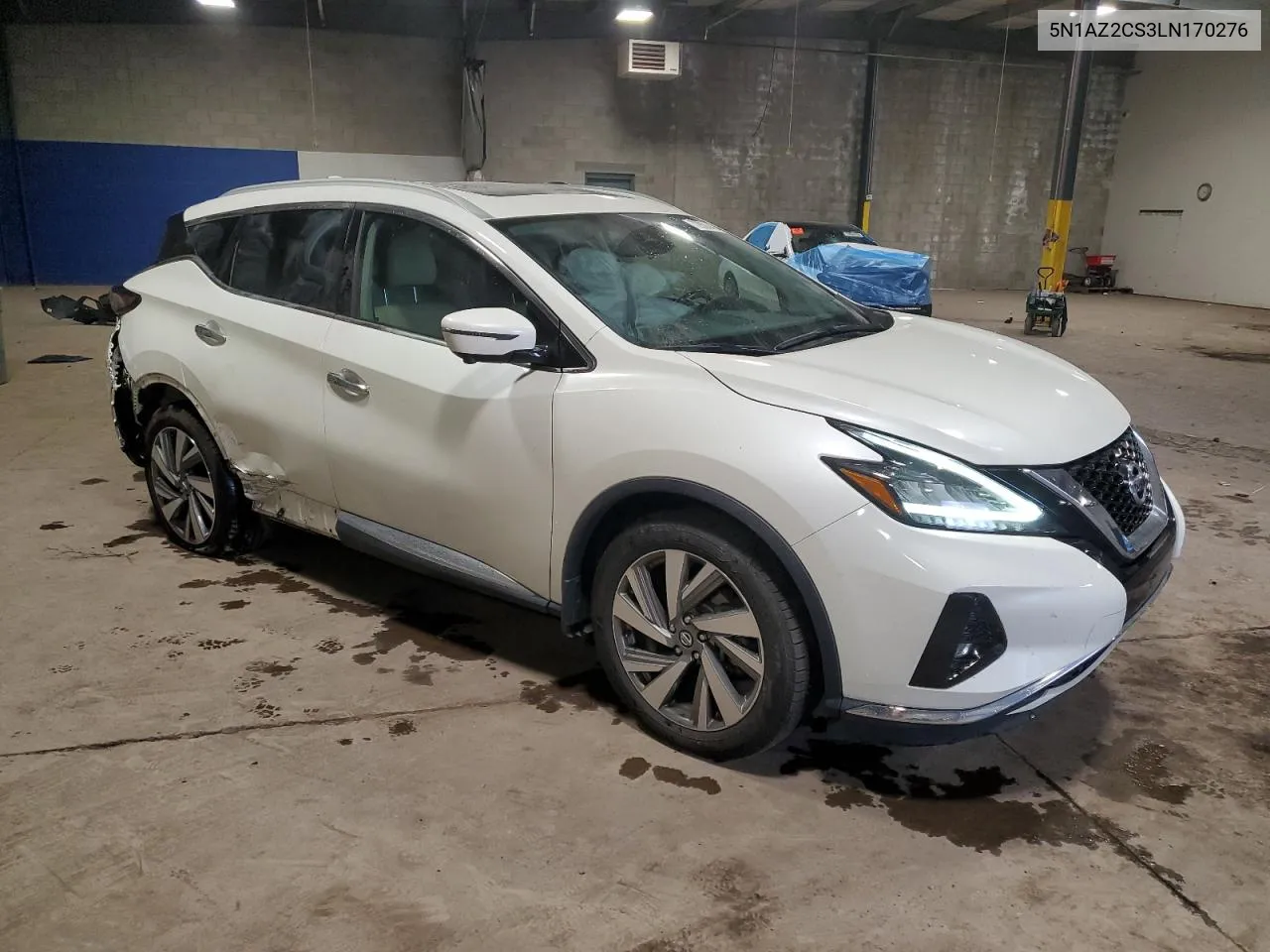 2020 Nissan Murano Sl VIN: 5N1AZ2CS3LN170276 Lot: 72800404