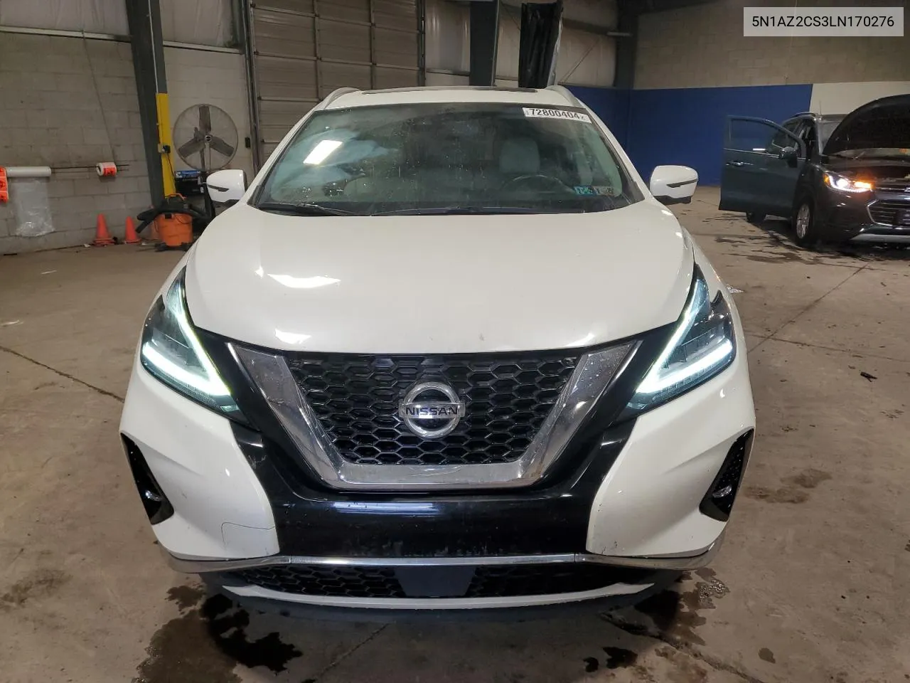 2020 Nissan Murano Sl VIN: 5N1AZ2CS3LN170276 Lot: 72800404