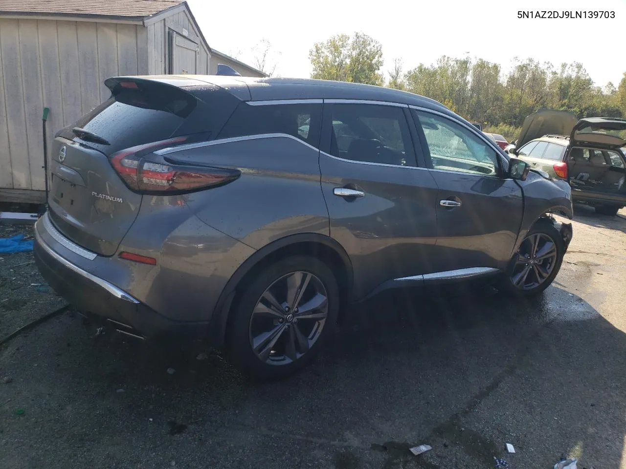 2020 Nissan Murano Platinum VIN: 5N1AZ2DJ9LN139703 Lot: 73773744