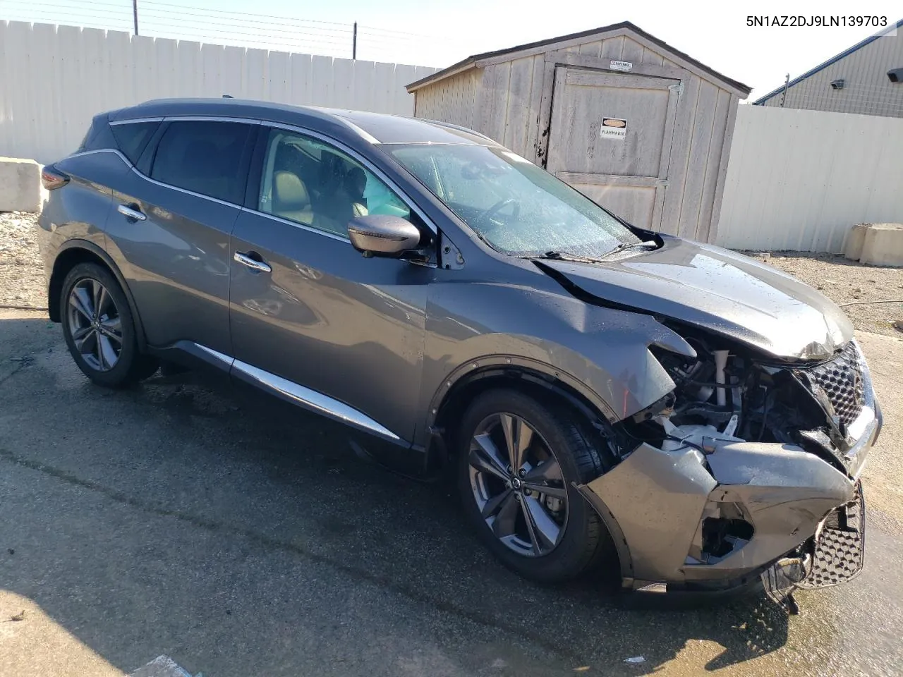 2020 Nissan Murano Platinum VIN: 5N1AZ2DJ9LN139703 Lot: 73773744