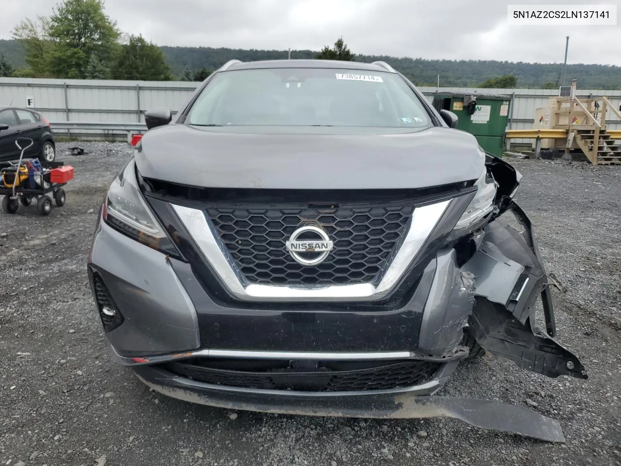 2020 Nissan Murano Sl VIN: 5N1AZ2CS2LN137141 Lot: 73857714