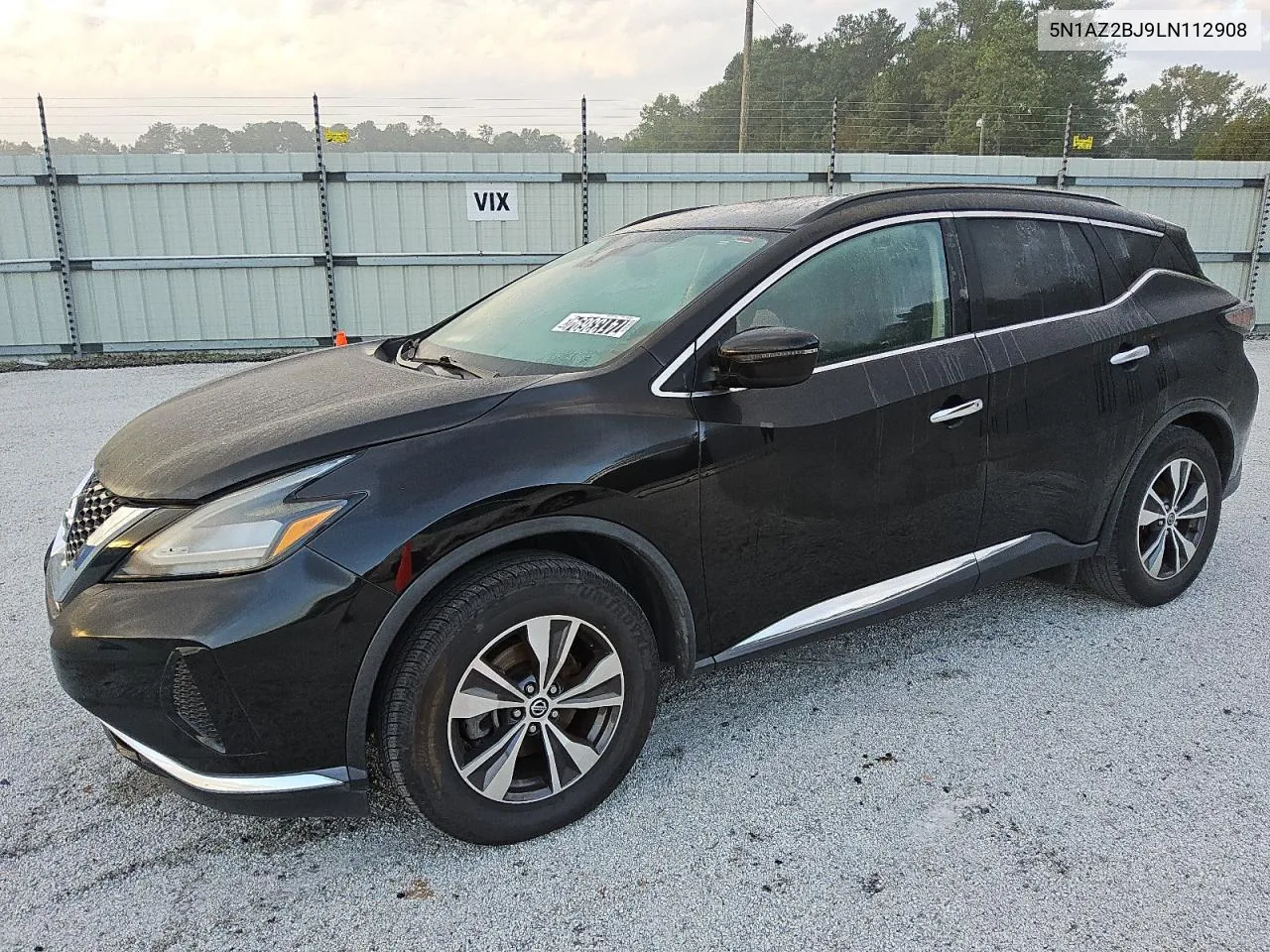 2020 Nissan Murano Sv VIN: 5N1AZ2BJ9LN112908 Lot: 74133694