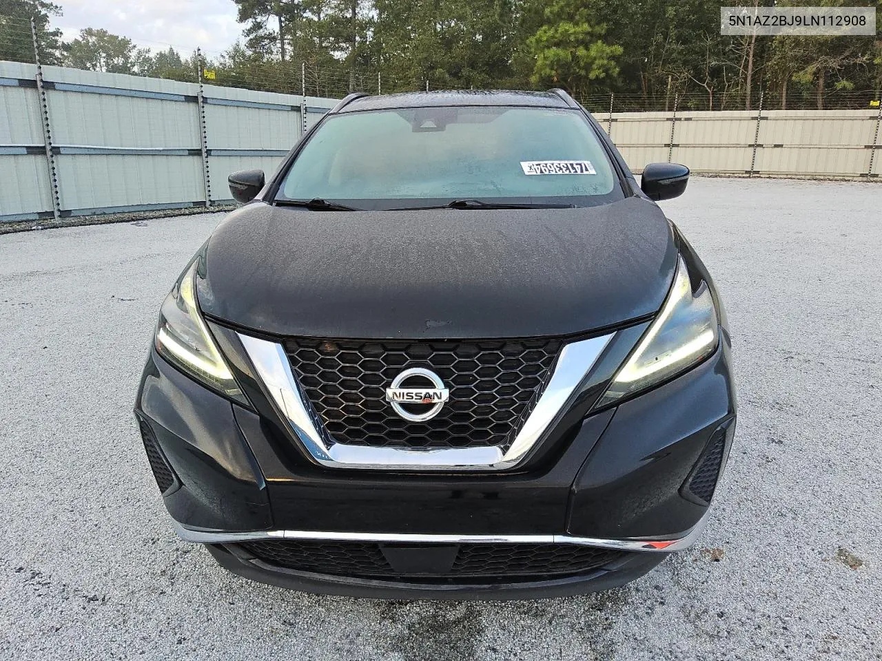 2020 Nissan Murano Sv VIN: 5N1AZ2BJ9LN112908 Lot: 74133694