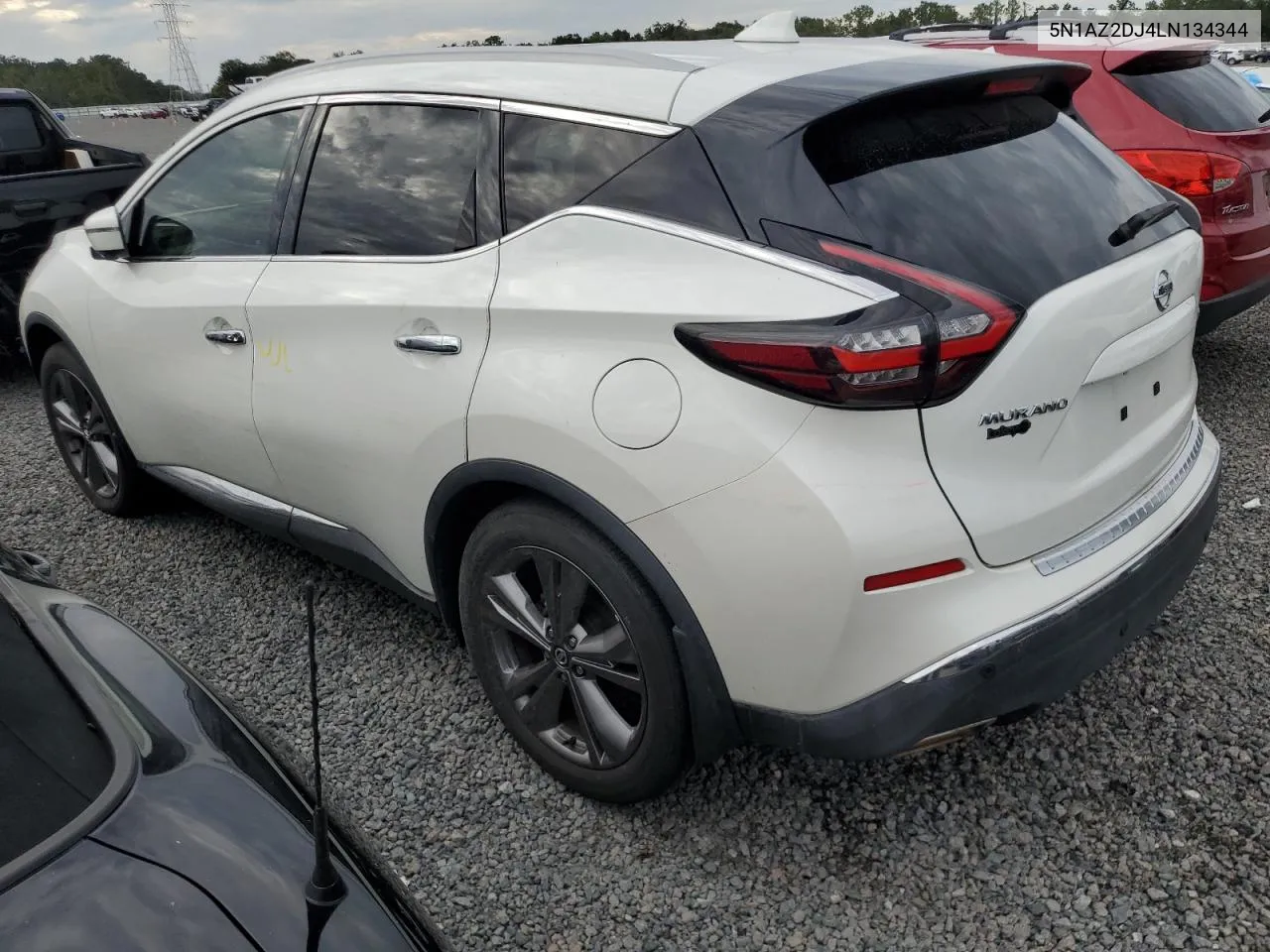 2020 Nissan Murano Platinum VIN: 5N1AZ2DJ4LN134344 Lot: 74233734