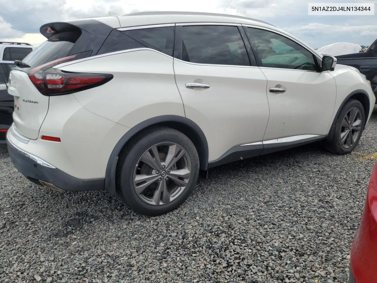 2020 Nissan Murano Platinum VIN: 5N1AZ2DJ4LN134344 Lot: 74233734