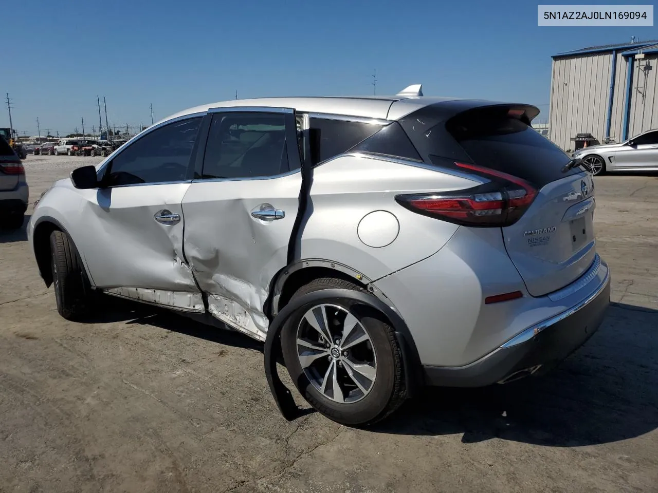 2020 Nissan Murano S VIN: 5N1AZ2AJ0LN169094 Lot: 74325914