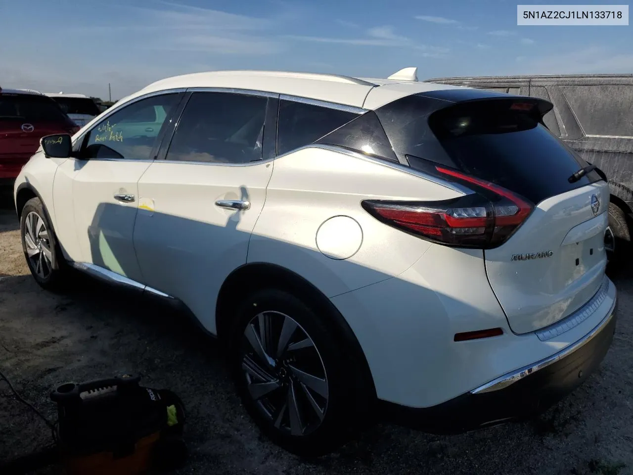 2020 Nissan Murano Sl VIN: 5N1AZ2CJ1LN133718 Lot: 74364094