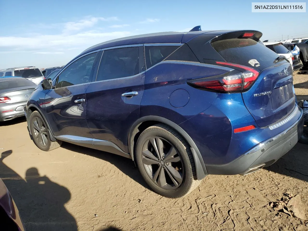 2020 Nissan Murano Platinum VIN: 5N1AZ2DS1LN111516 Lot: 74485604