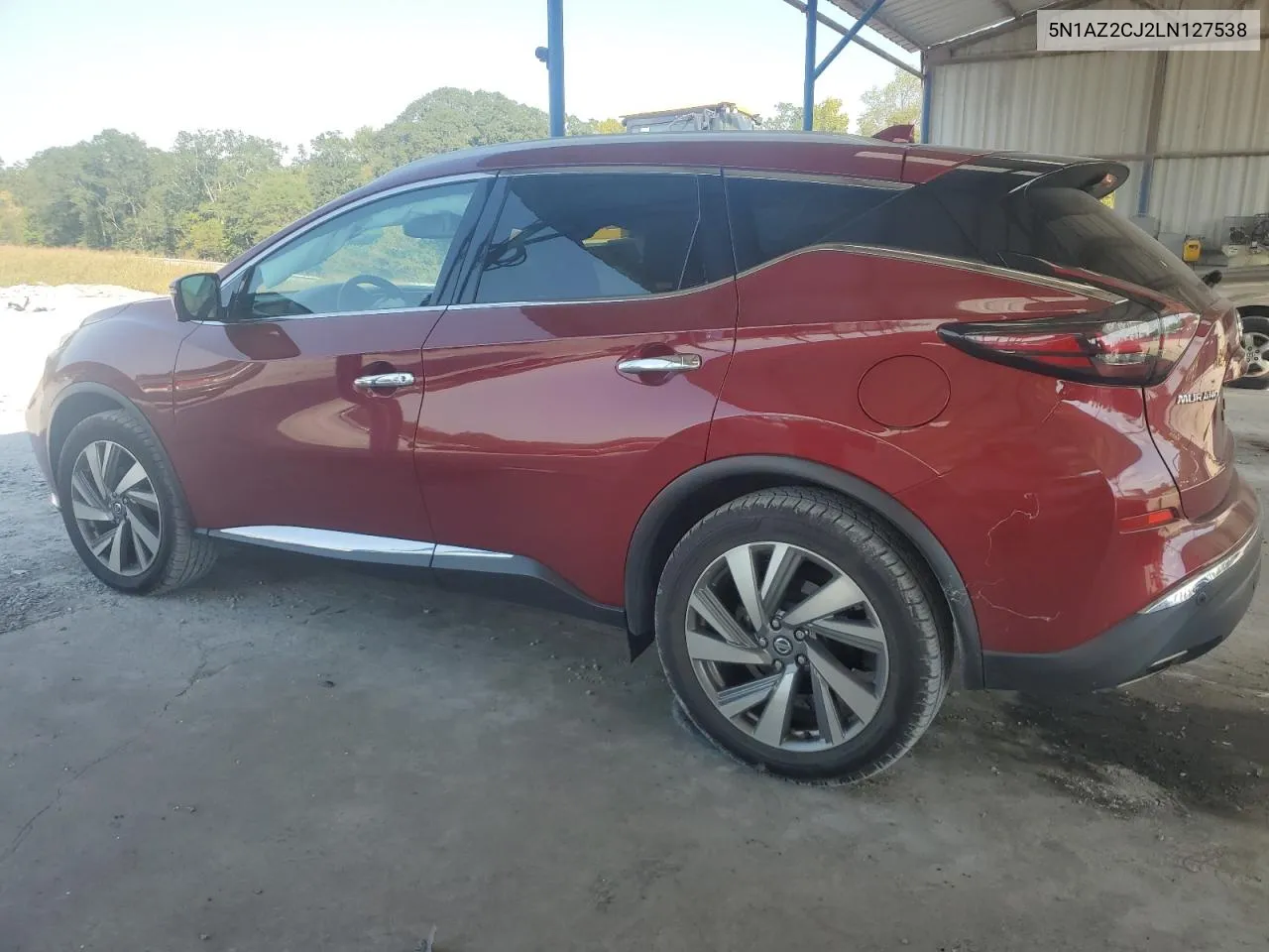 2020 Nissan Murano Sl VIN: 5N1AZ2CJ2LN127538 Lot: 74639334