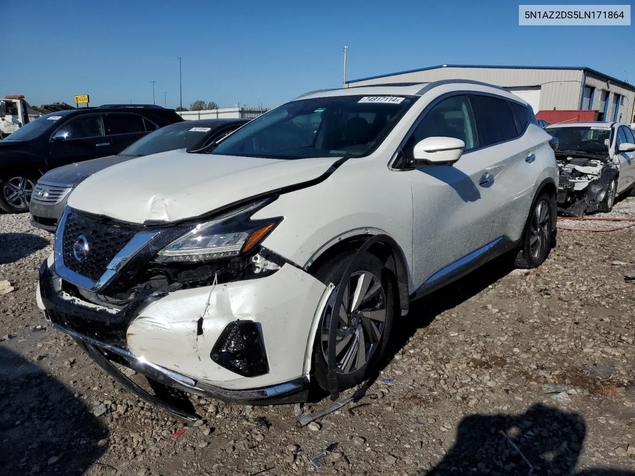 2020 Nissan Murano Platinum VIN: 5N1AZ2DS5LN171864 Lot: 74917114